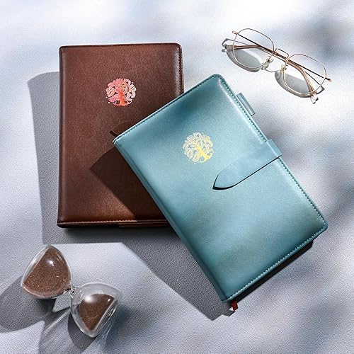 Miniatura 2 de Fanery sue Diario del árbol de la vida para mujer, diario A5 de escritura recargable para escribir con 200 páginas, diario personal de papel de 3.53