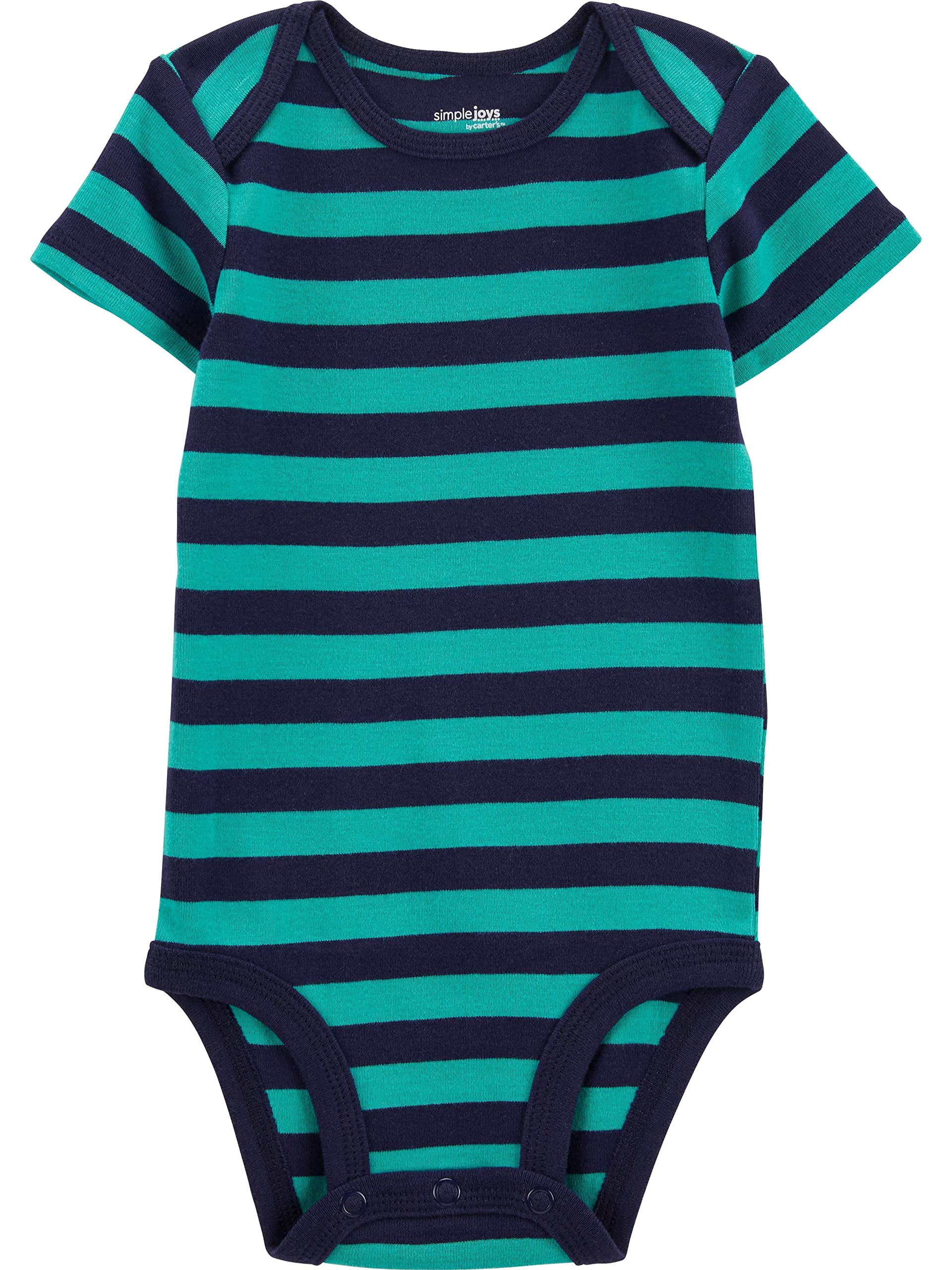 Simple Joys by Carter's Short Sleeve Bodysuit Body Bebé-Niños (Pack de 6) - 2