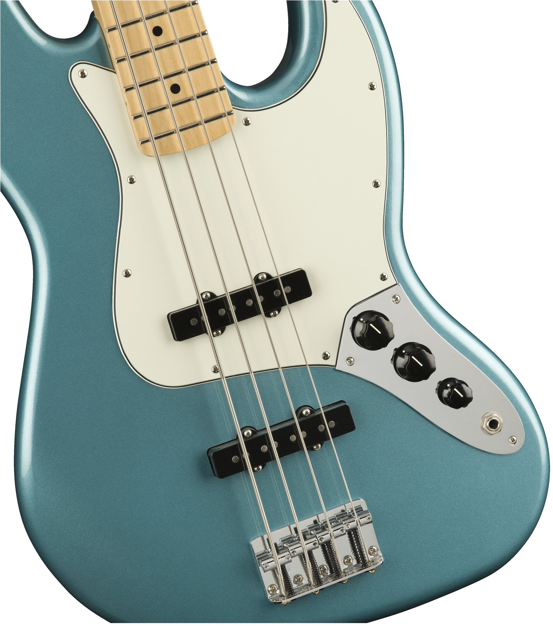 Amazon.com: Fender Player Jazz Bass, Tidepool, Maple Fingerboard