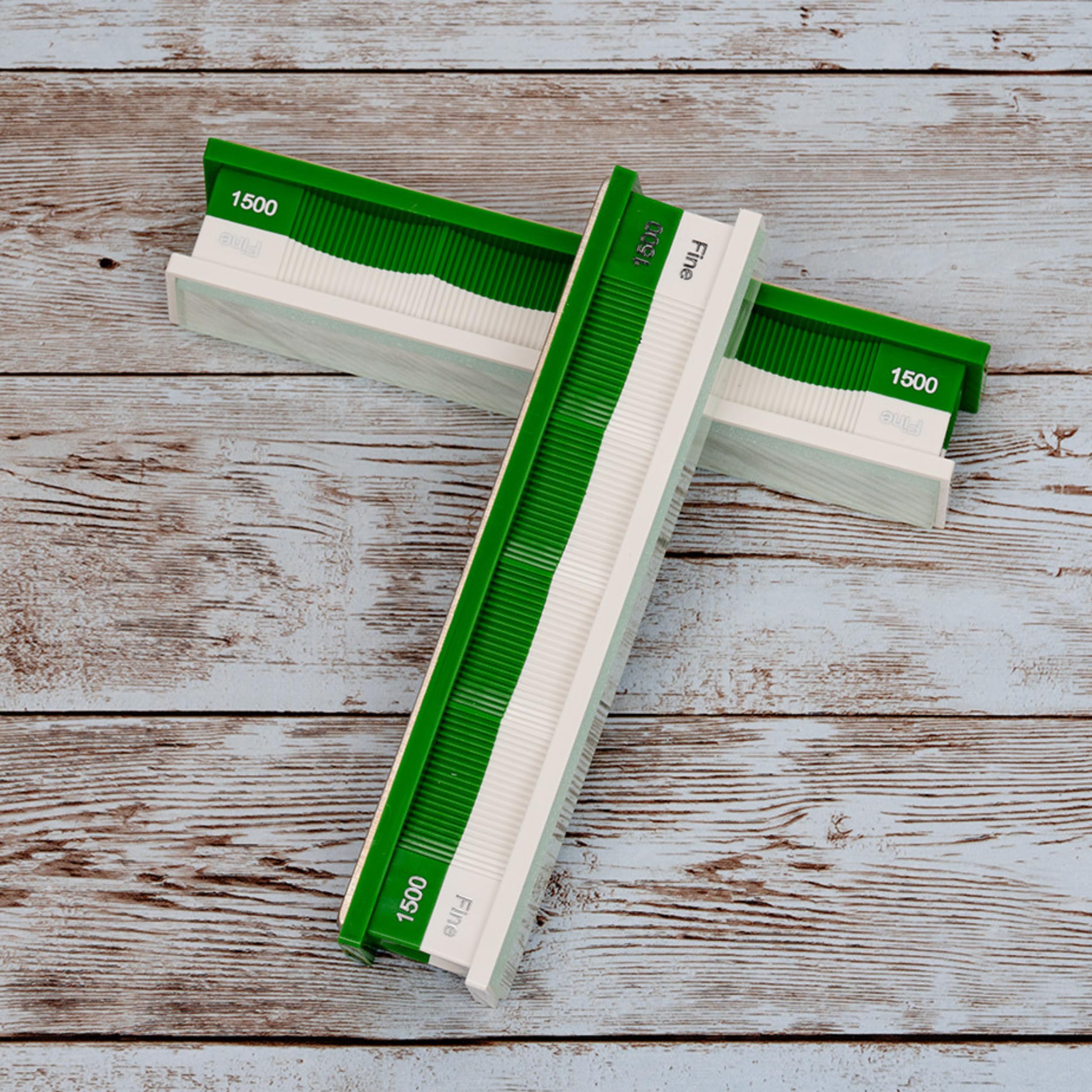 Wicked Edge 1500 Körnung Diamant Steinen und blanko Glas PLATENS Pack –-we1500gl