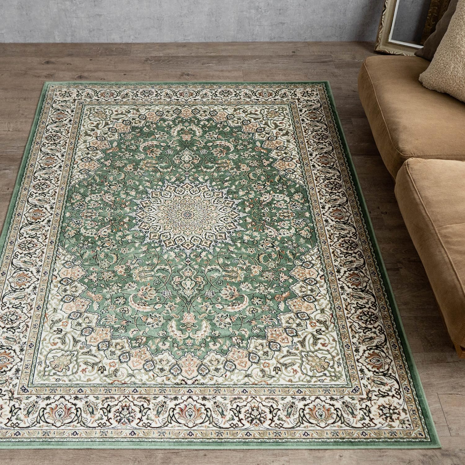 Amazon | サヤンサヤン ペルシャ柄 ラグ カーペット ロイヤルパレス