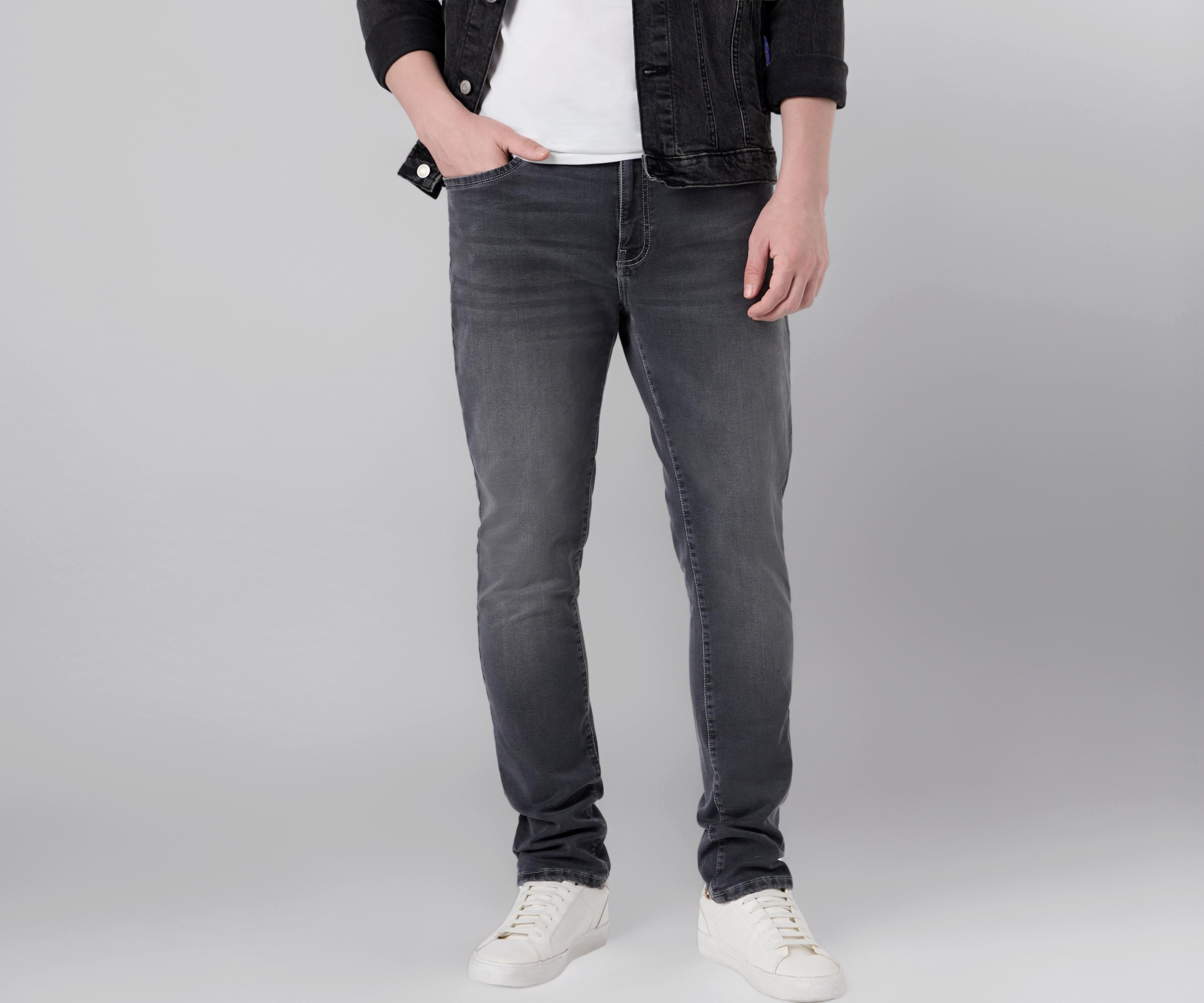Symbol Premium Men's Slim Fit Stretch Jeans (All Day Comfort)