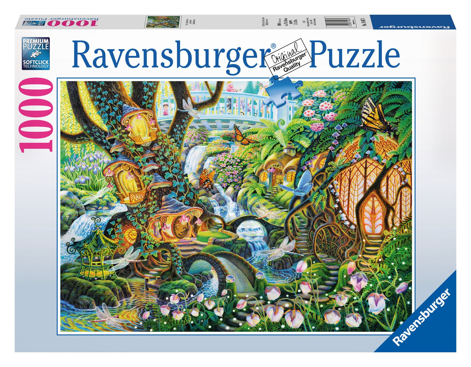 Ravensburger 19467 Faerie Glen Garden - 1000 Piece Puzzle Puzzle