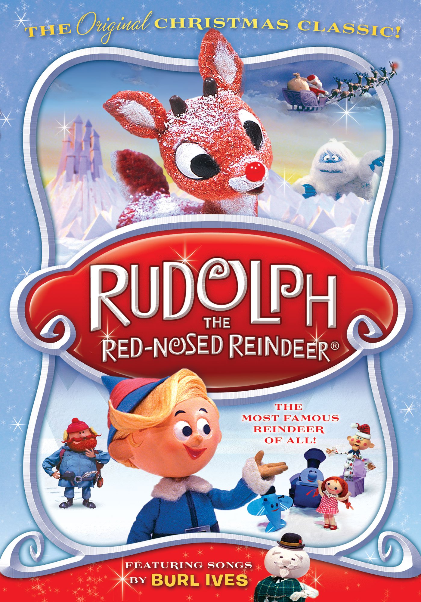 Rudolph The Red Nosed Reindeer (Version française) [DVD]