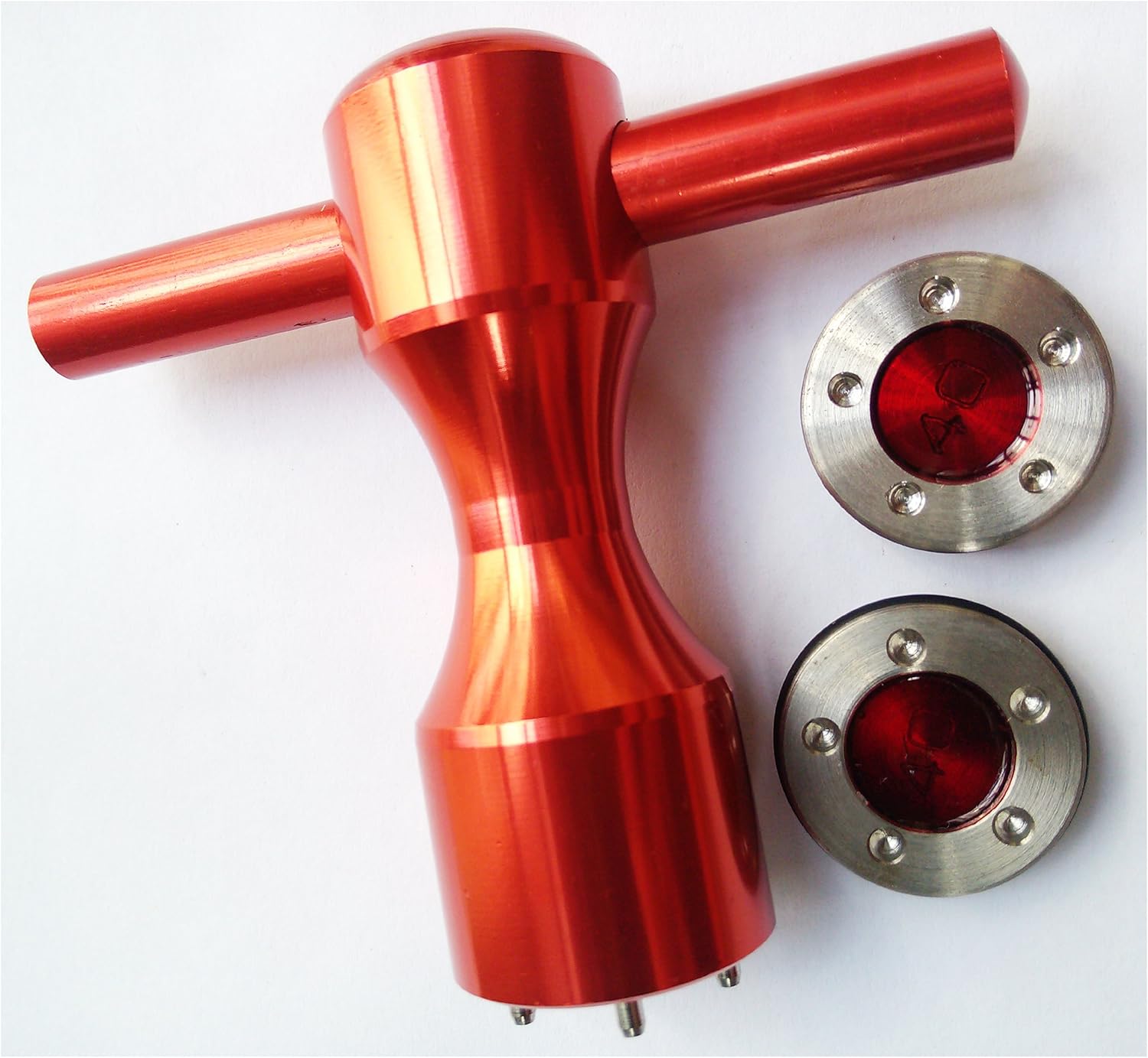 New 2 x 40g Custom Weights + Red Wrench for Titleist Scotty Cameron Putters, Red