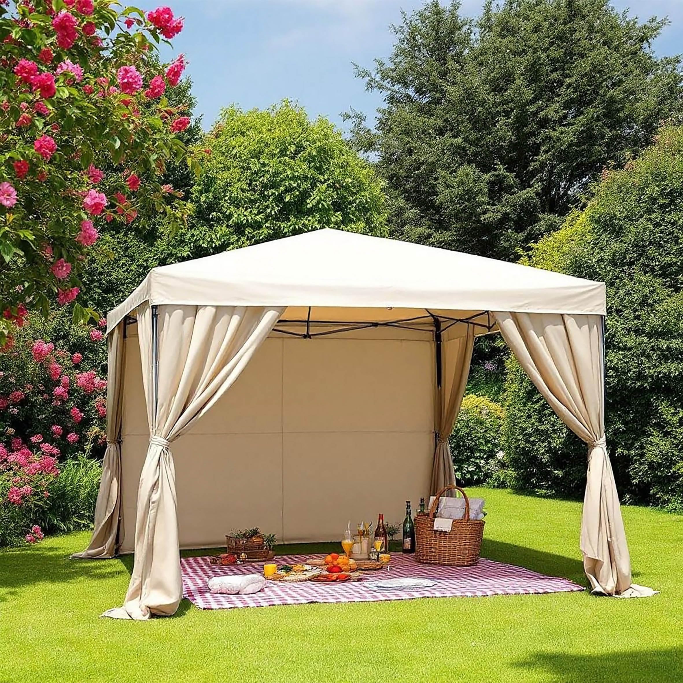 Paviljoendak, 3 x 3 m, vervangend dak, waterdicht, dubbel dak Paviljoendak, 3 x 3 m, vervangend dak, waterdicht, dubbel dak