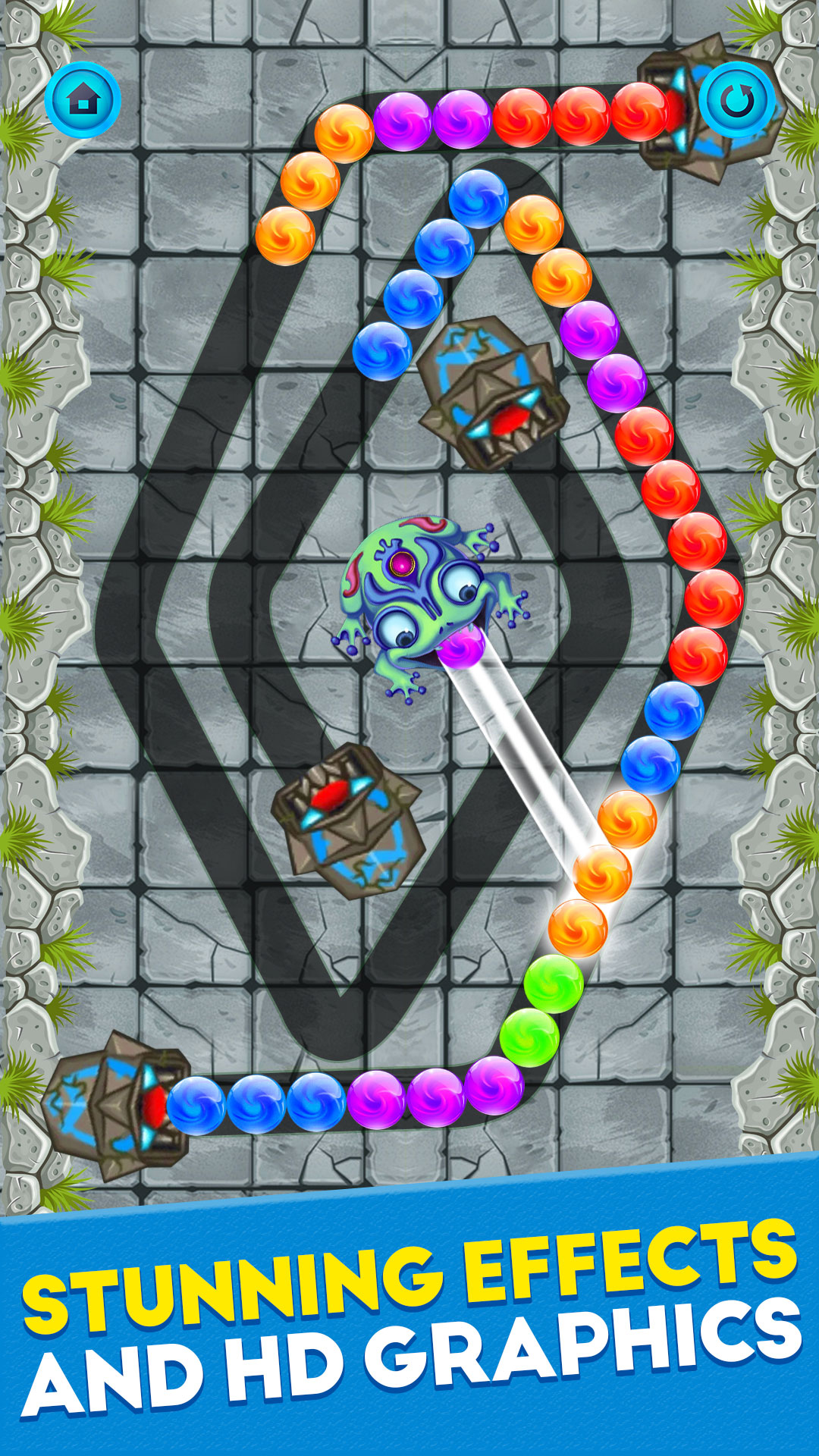 Zuma Match3 Revenge Master! Marble Balls Match Shooting Challenge