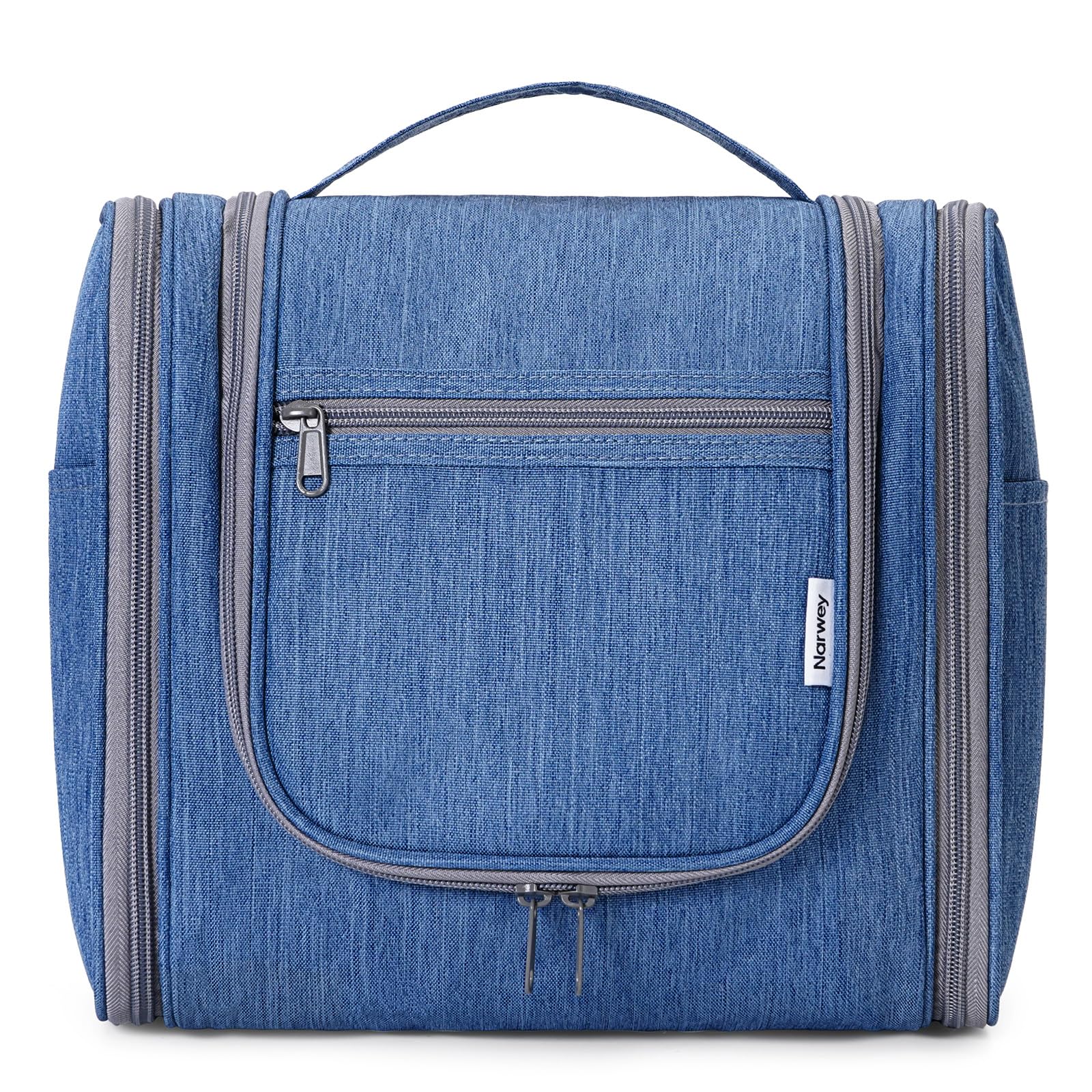 Narwey Neceser Mujer Bolsa de Aseo Colgante, Organizador de Maquillaje Neceser Viaje para Hombre y Mujer Accesorios de Viaje (moradoe(Grande)) — view 27