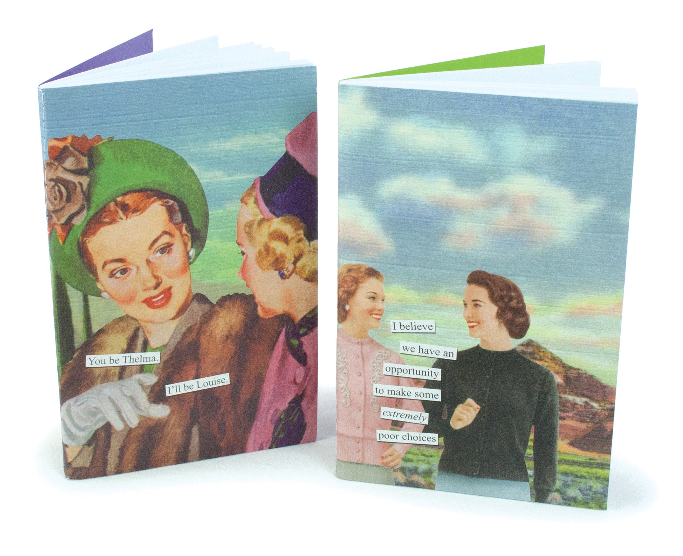 Anne Taintor Notebook Set - You Be Thelma. I'll Be Louise. Office Product