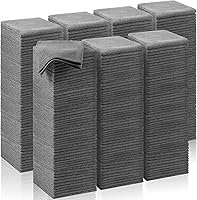 Vista 7 de Oudain 200 piezas de paño de limpieza de microfibra, toallas de microfibra de 40,6x40,6 cm para auto, súper absorbentes, trapos de limpieza