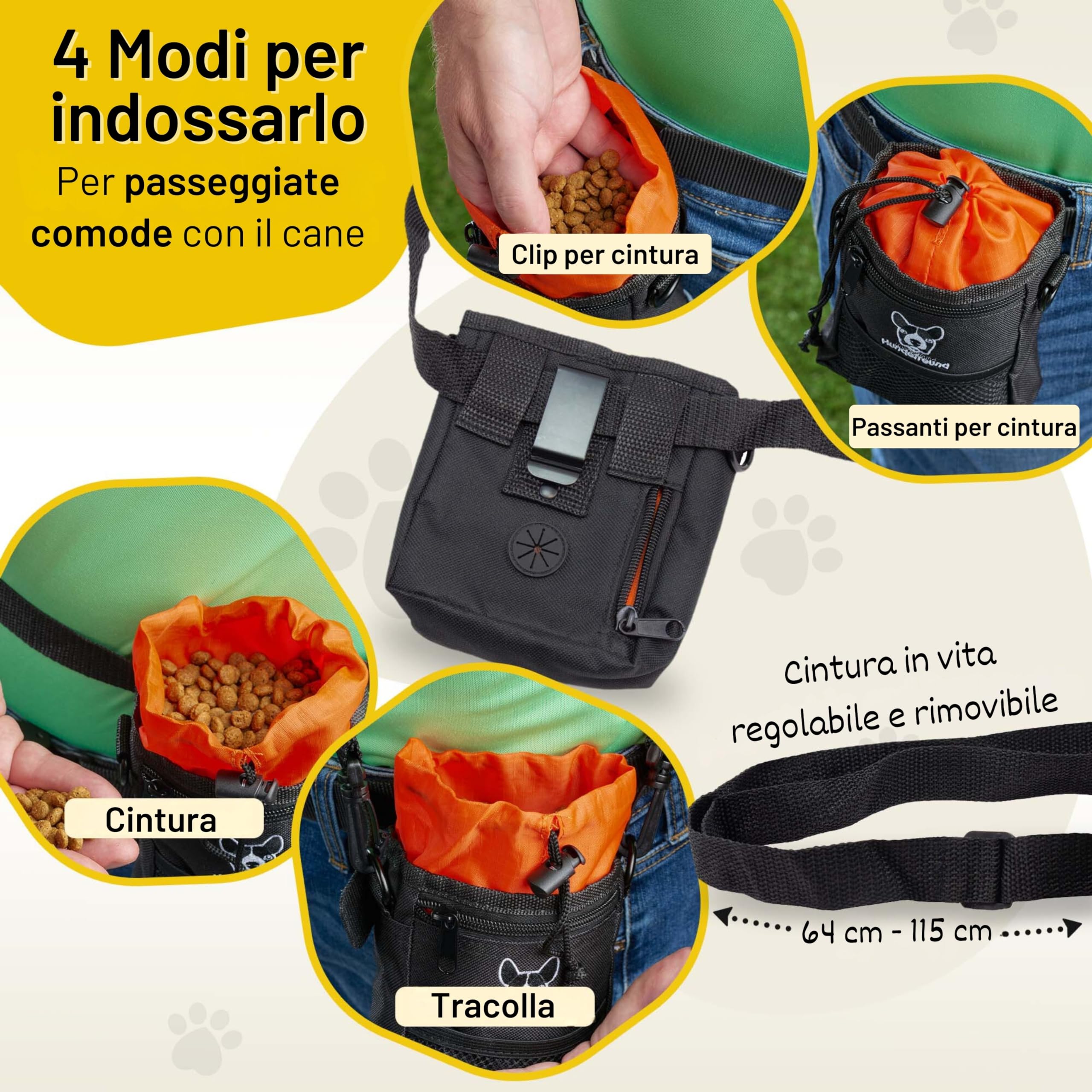Hundefreund Borsa Addestramento Cane