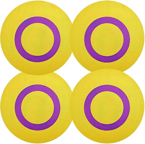 Miniatura 27 de Chile Flag Round Placemats Dining Table Mats Decorative Table Mats for Kitchen Dining Table Decoration, Set of 6 Bandera de Chile,Bandera de