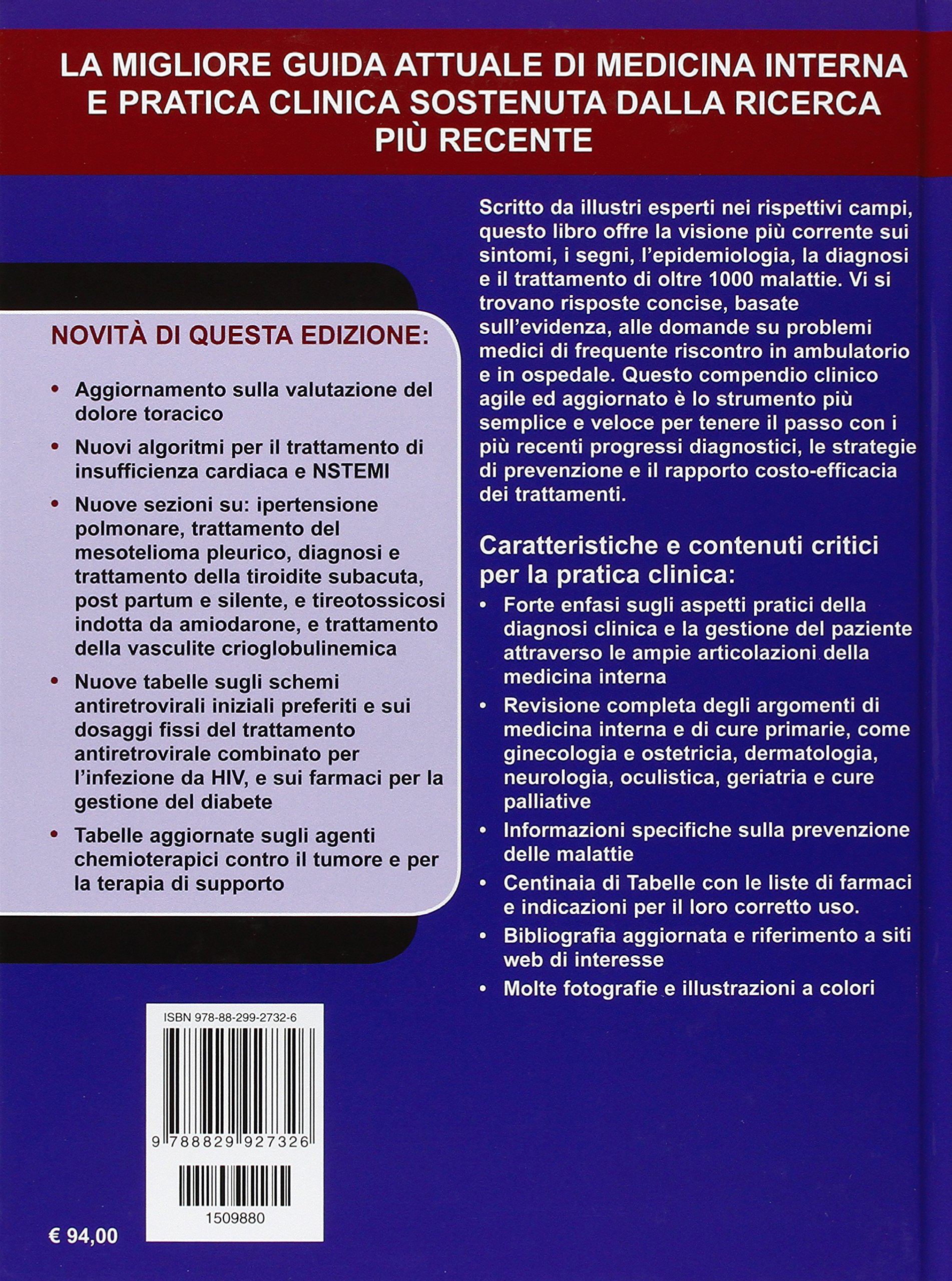 Current medical diagnosis & treatment - Diagnosi e terapia (Edizione italiana)