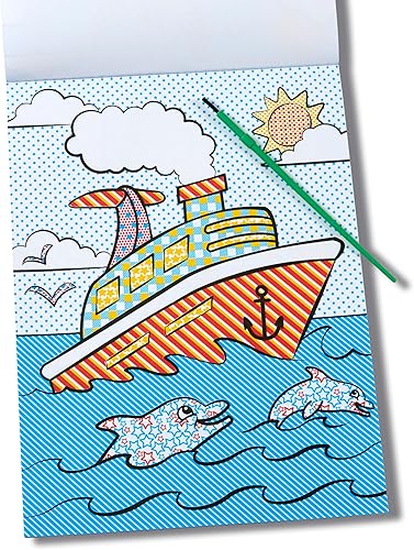 Miniatura 7 de Melissa & Doug, libro para pintar My First Paint with Water, 4 estilos a elección, talla única , Vehículos