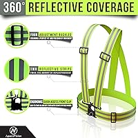 Vista 7 de Paquete de 2: luces LED de seguridad + chalecos reflectantes