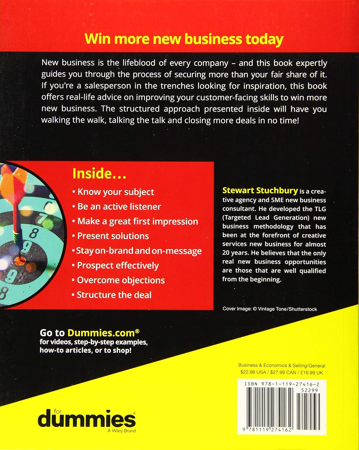 Winning New Business For Dummies (For Dummies (Business & Personal Finance))