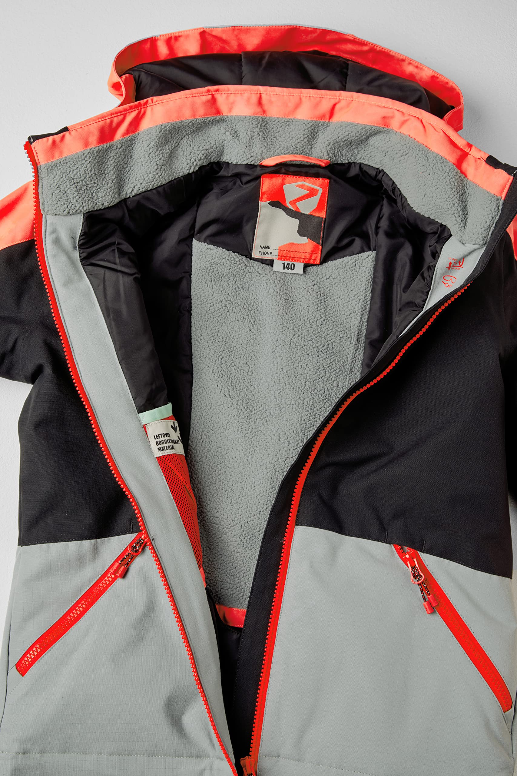 Ziener Mädchen Amely Ski-Jacke, Winter-Jacke | wasserdicht, winddicht, warm (1er Pack)