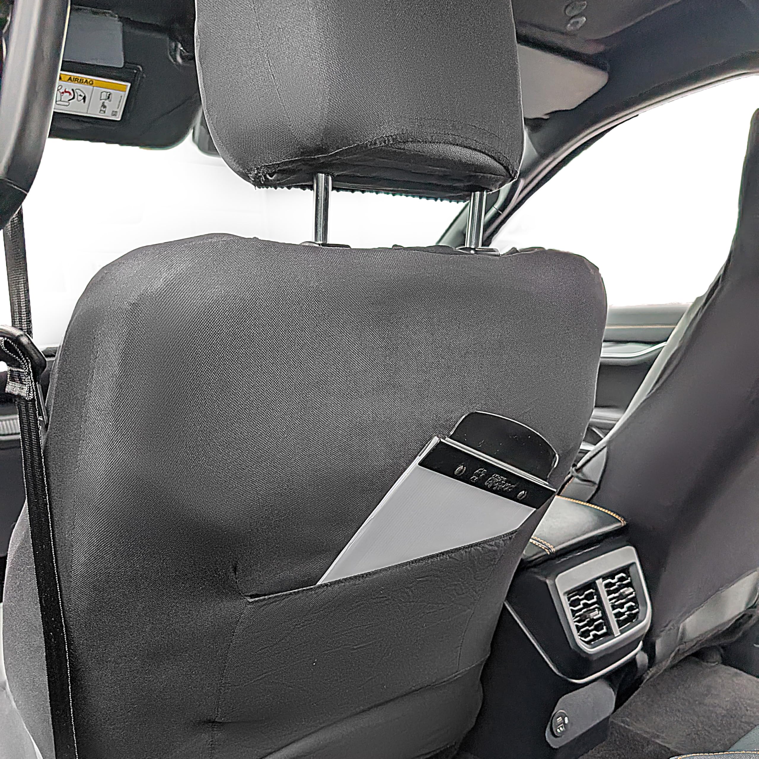 Auto- und Van-Sitzbezüge für Fahrer- und Einzelpersonenfahrersitze in Autos, Lieferwagen, Pickups, LKWs, SUVs, einfach zu montieren, einteilig, wasserdicht, für Transporter und Autos