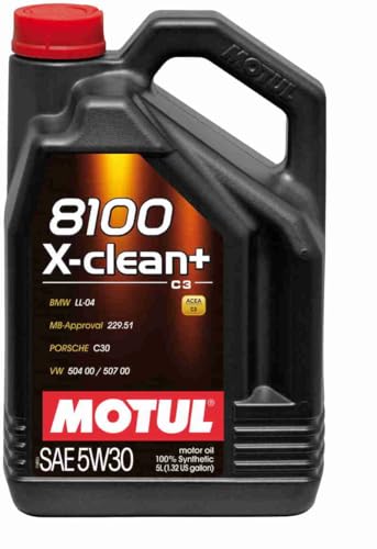 WOL WORLD OF LUBRICANT WOL-8100 X-Clean+ 5W30 C3 DPF Synthetic Engine Oil 106377 (5KG)