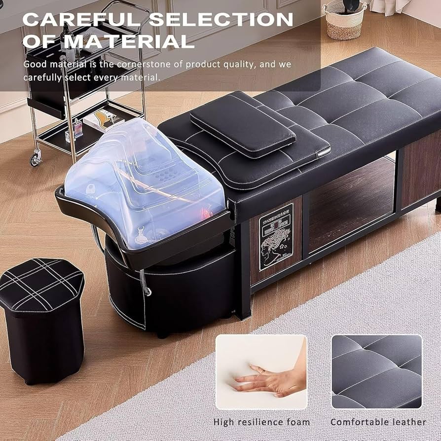 水循環マッサージケアベッド、セラミックシャンプー台、ヘッドトリートメントベッド 81l0LM-EIqL._AC_UF894,