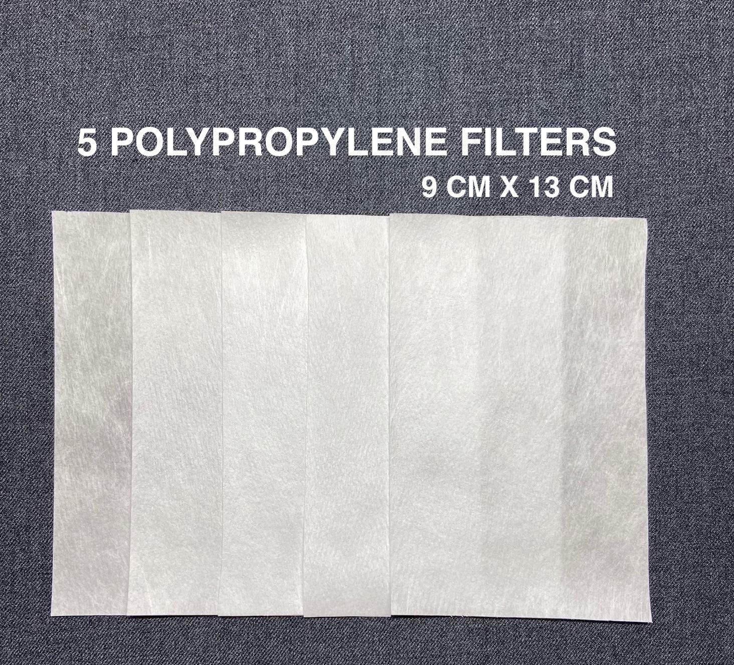 USA Cloth Face Mask includes 5 Polypropylene Filters, 100% Cotton Adult Face Mask, Double Layers Filter Pocket and Nose Strip for a higher level of protection, Reusable & Washable - Made in USA