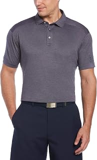 PGA TOUR Men's Soft Textured Golf Polo Shirt