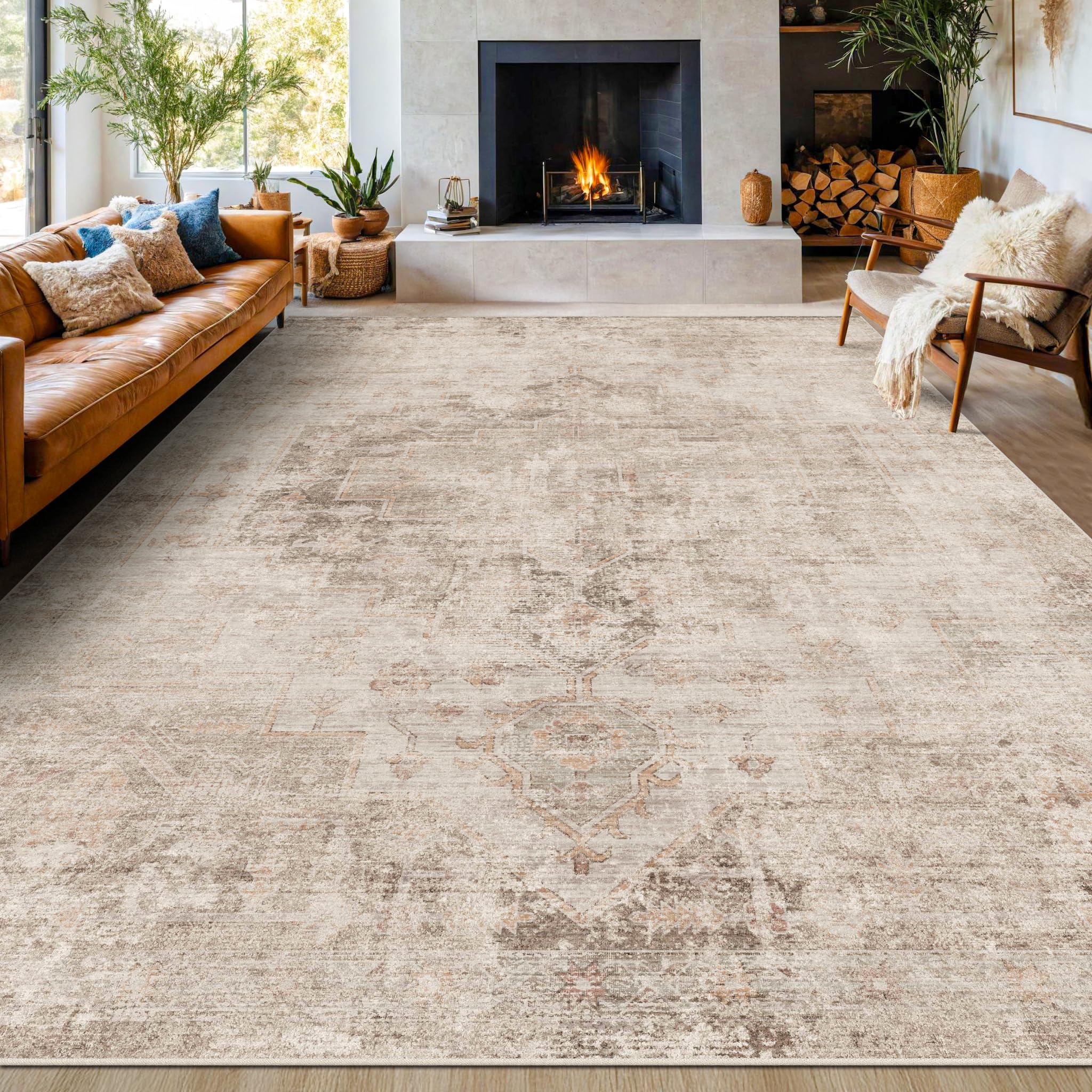Hazo Haus Farmhouse Area Rug