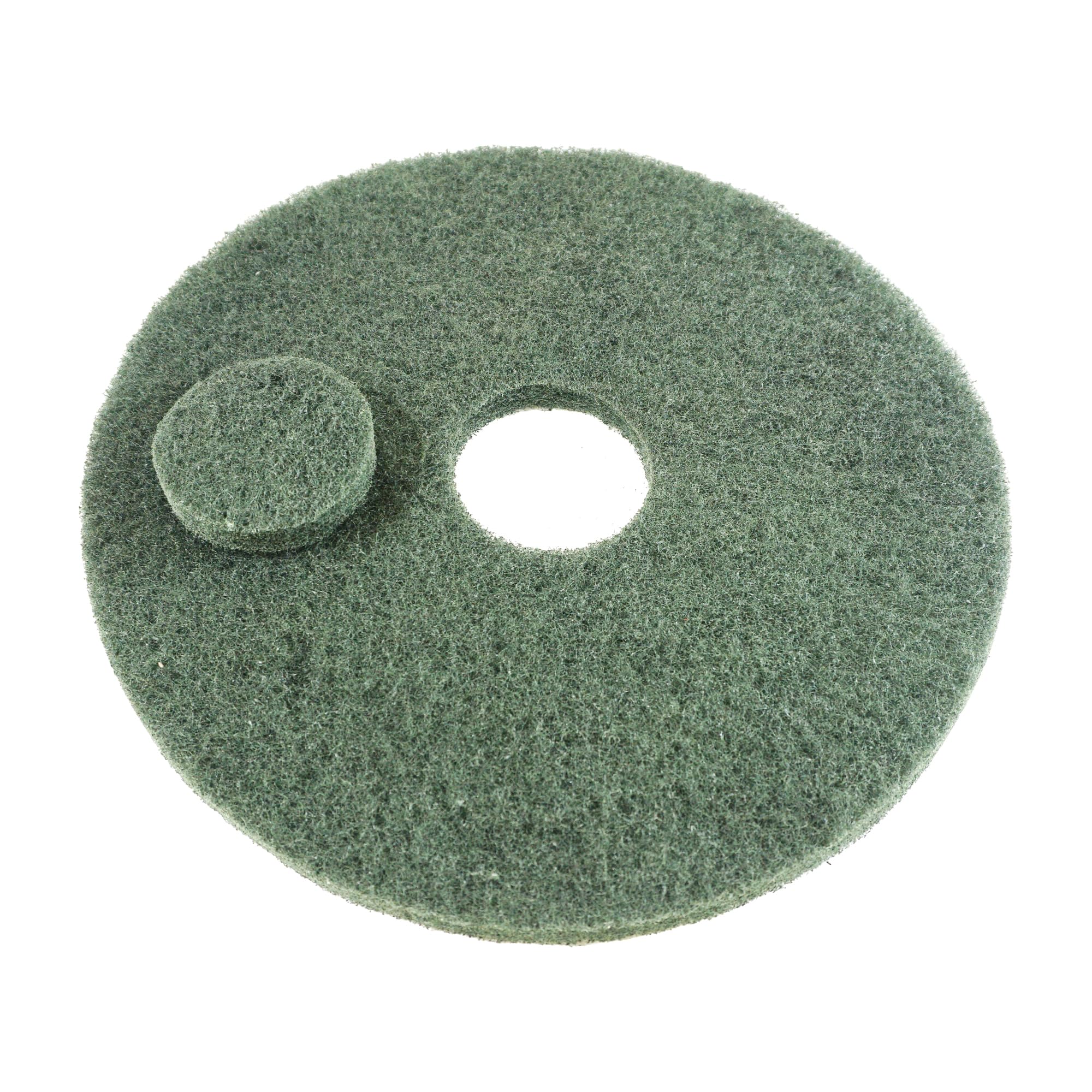 Juego de 5 Superpads Verde 432 mm (17") - Disco de limpieza con agua para monolavadora y monolavadora - Mantenimiento regular del suelo sin producto