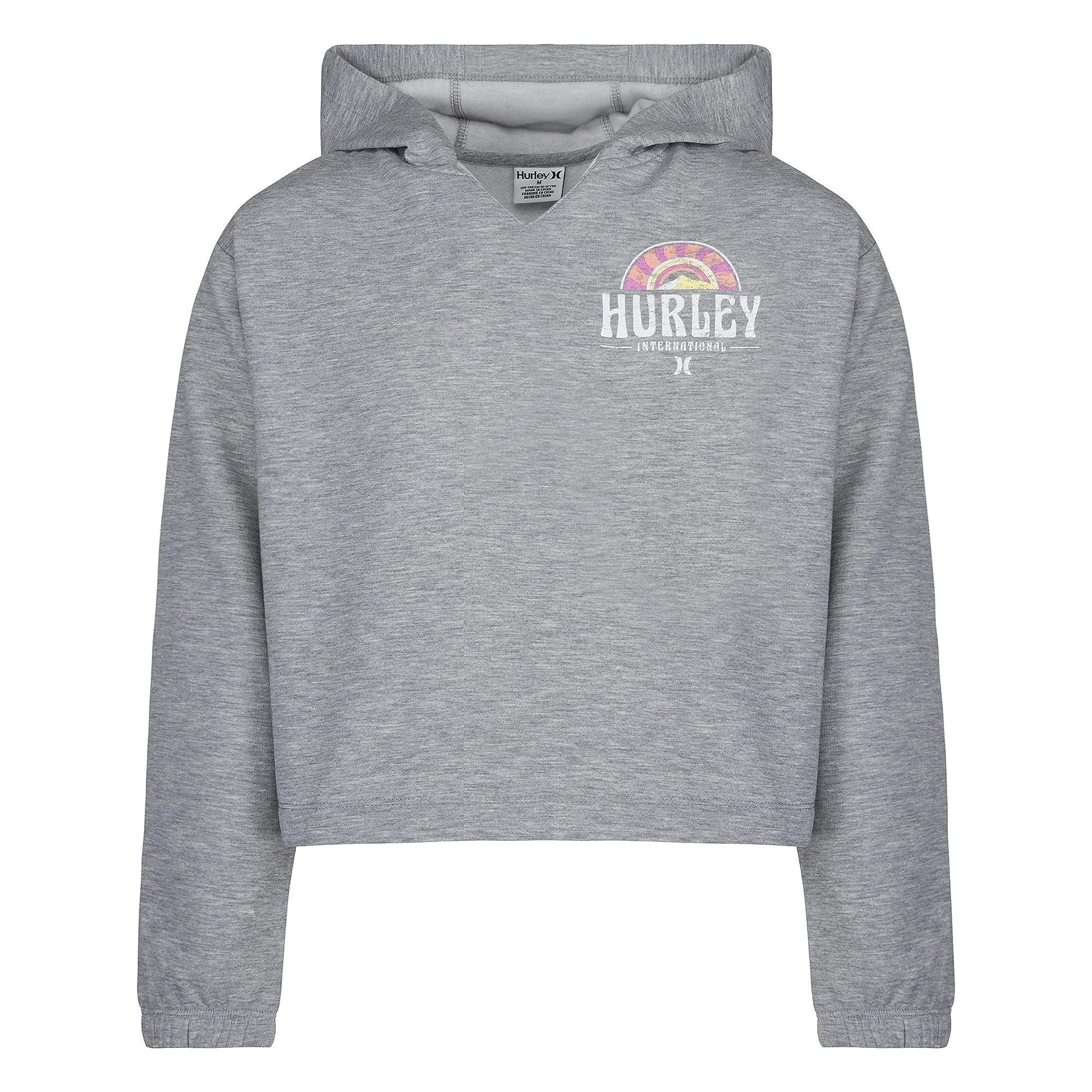 Hurley Girls' Long Sleeve Hooded Top