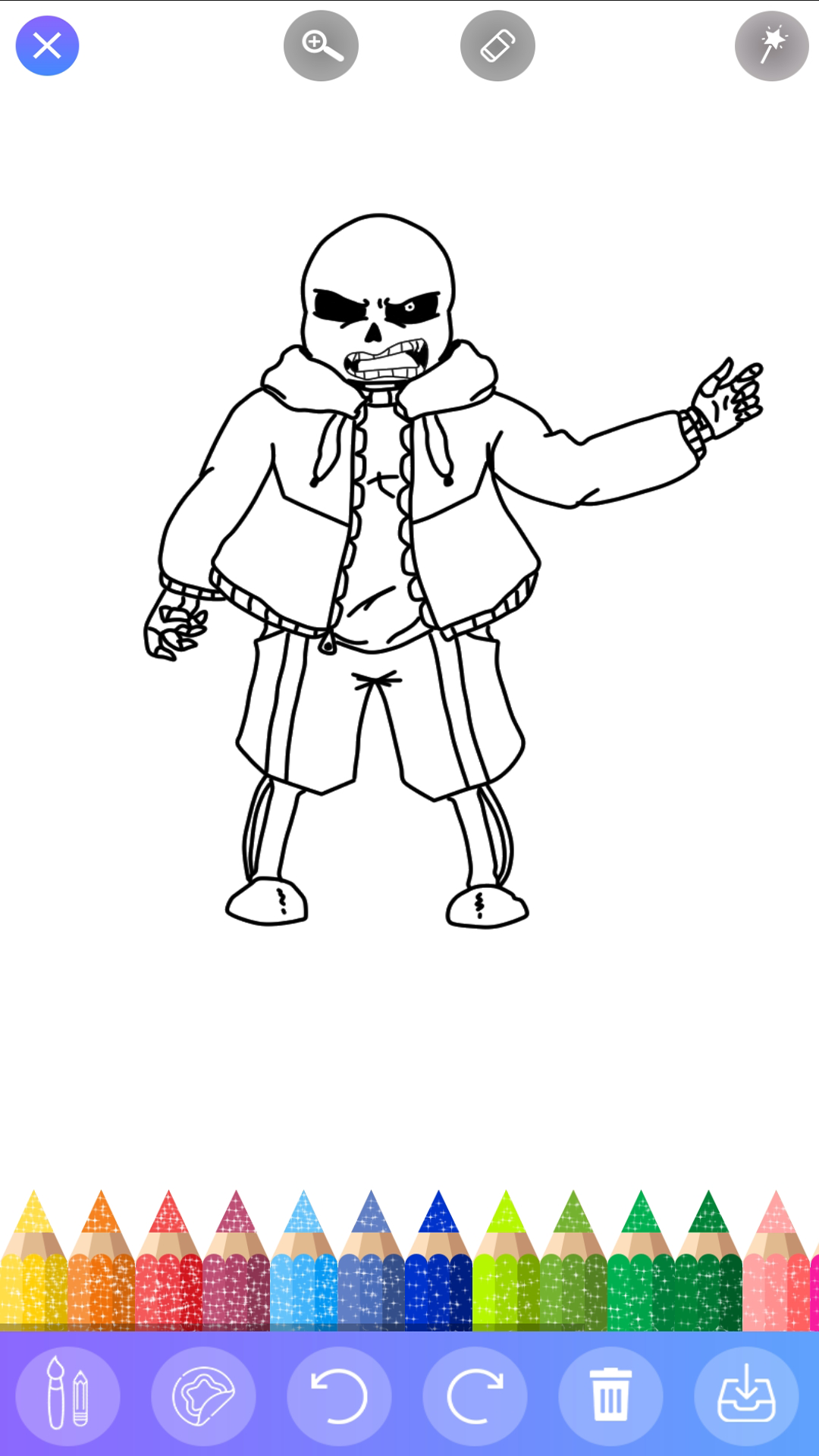 Glitter Coloring Book Sans boy - App on Amazon Appstore