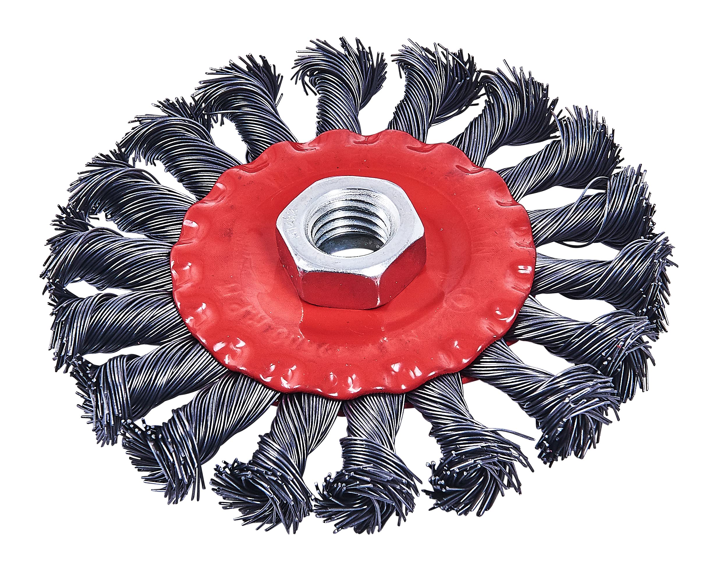 Amtech F3365 100mm (4") Twist Knot Wire Wheel from B&Q
