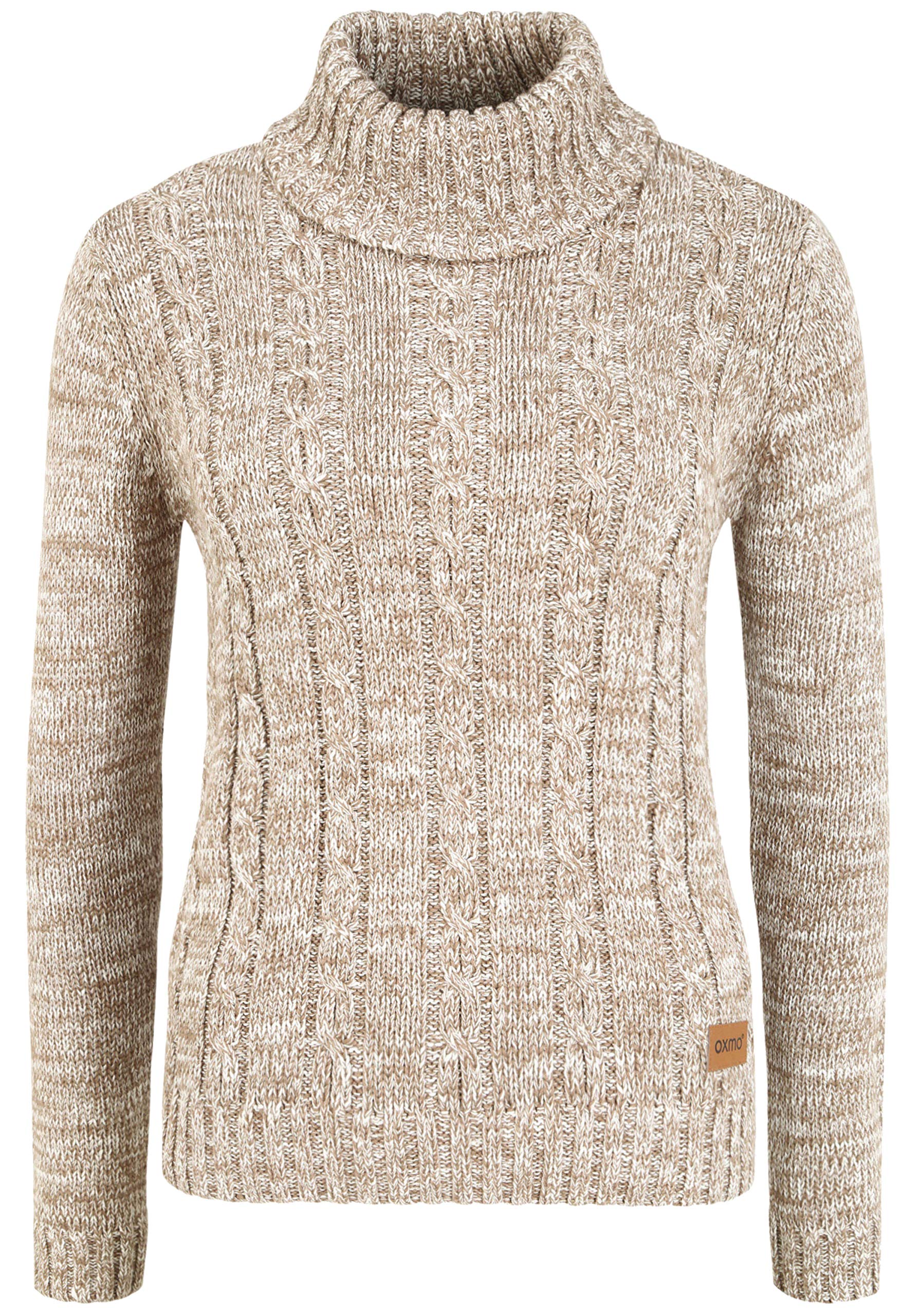 OXMO OXPhilipa Damen Rollkragenpullover Pullover mit Rollkragen 100% Baumwolle Regular fit