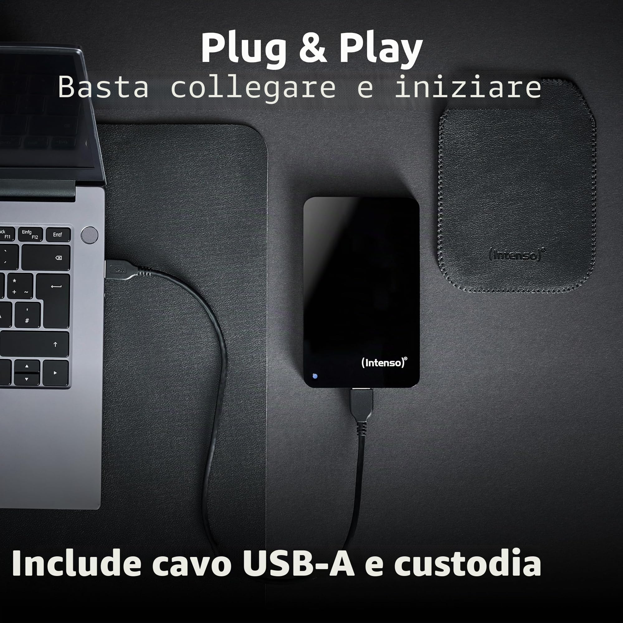 Intenso Memory Drive, 1TB disque dur externe 1 To Noir
