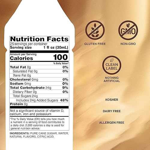 Miniatura 2 de Monin - Jarabe de Rollo de Canela | Jarabe Premium para Cócteles, Cafés y Más | Etiqueta Limpia sin Sabores Artificiales, sin Conservantes