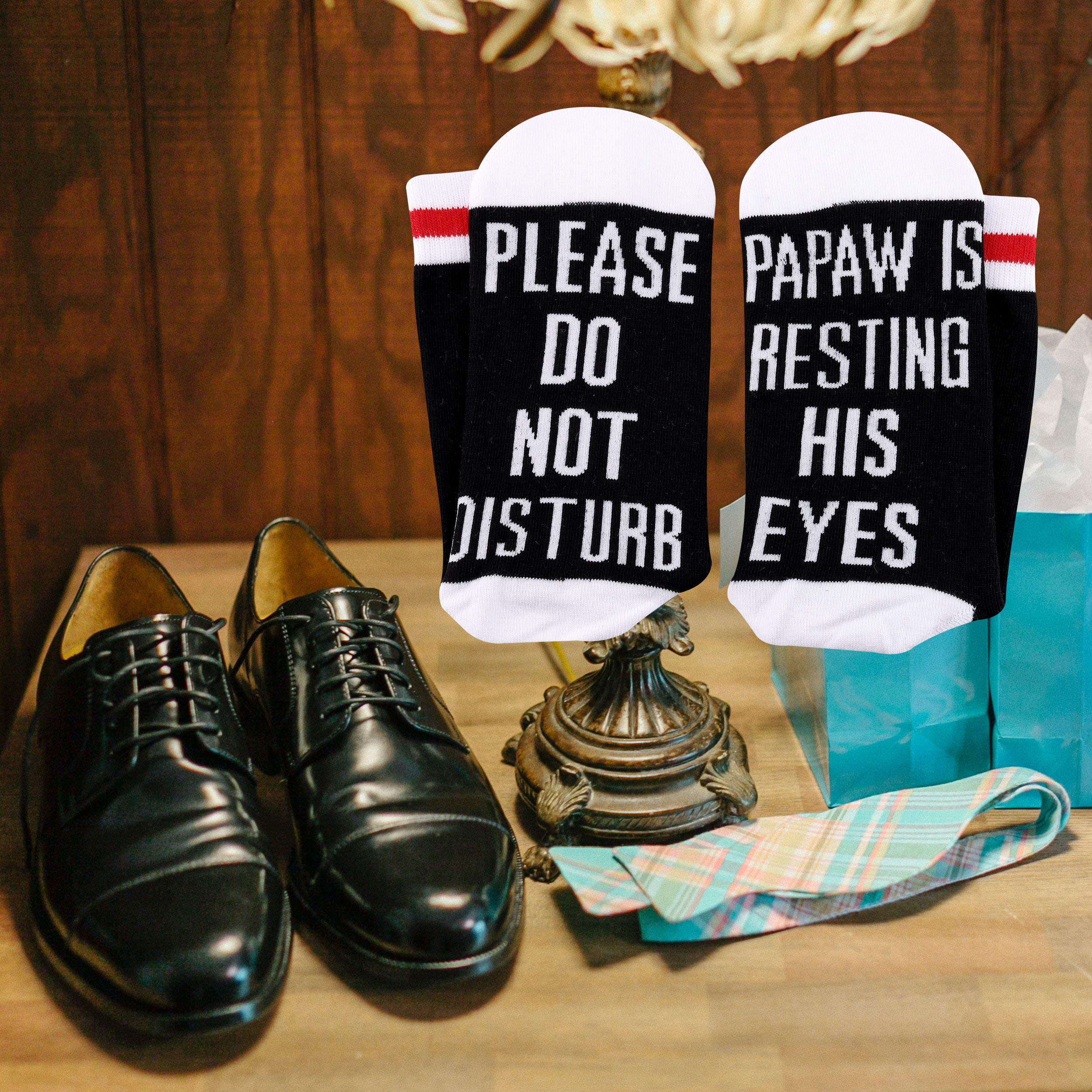 Papaw Novelty Socks for Dad Grandpa - Father's Day & Birthday Gift