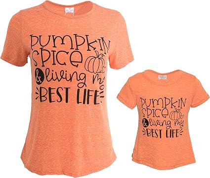 Unique Baby Girls Pumpkin Spice Mommy 