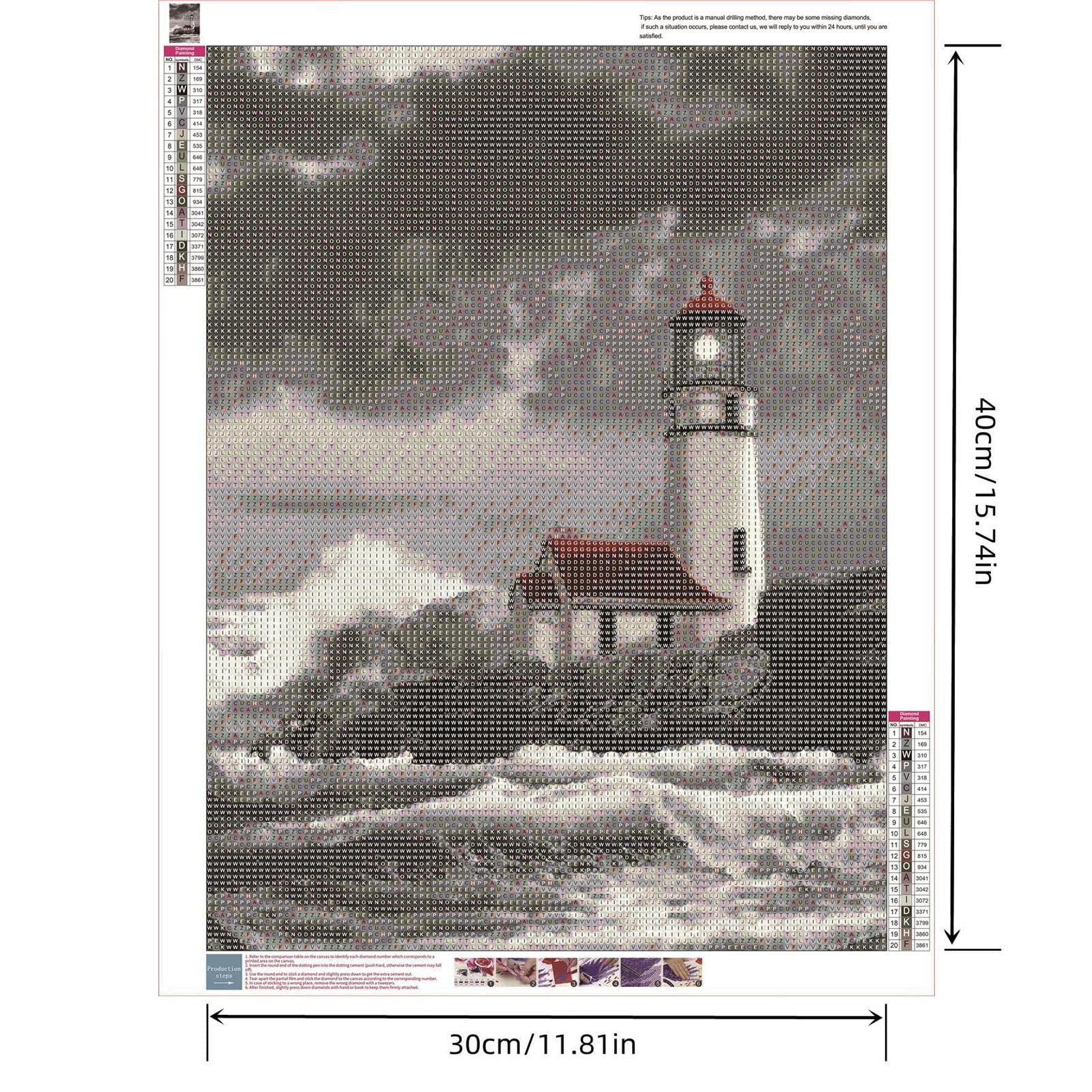 YSCOLOR Diamond Painting 2019 5D DIY Pittura Diamante Pieno Tulipani