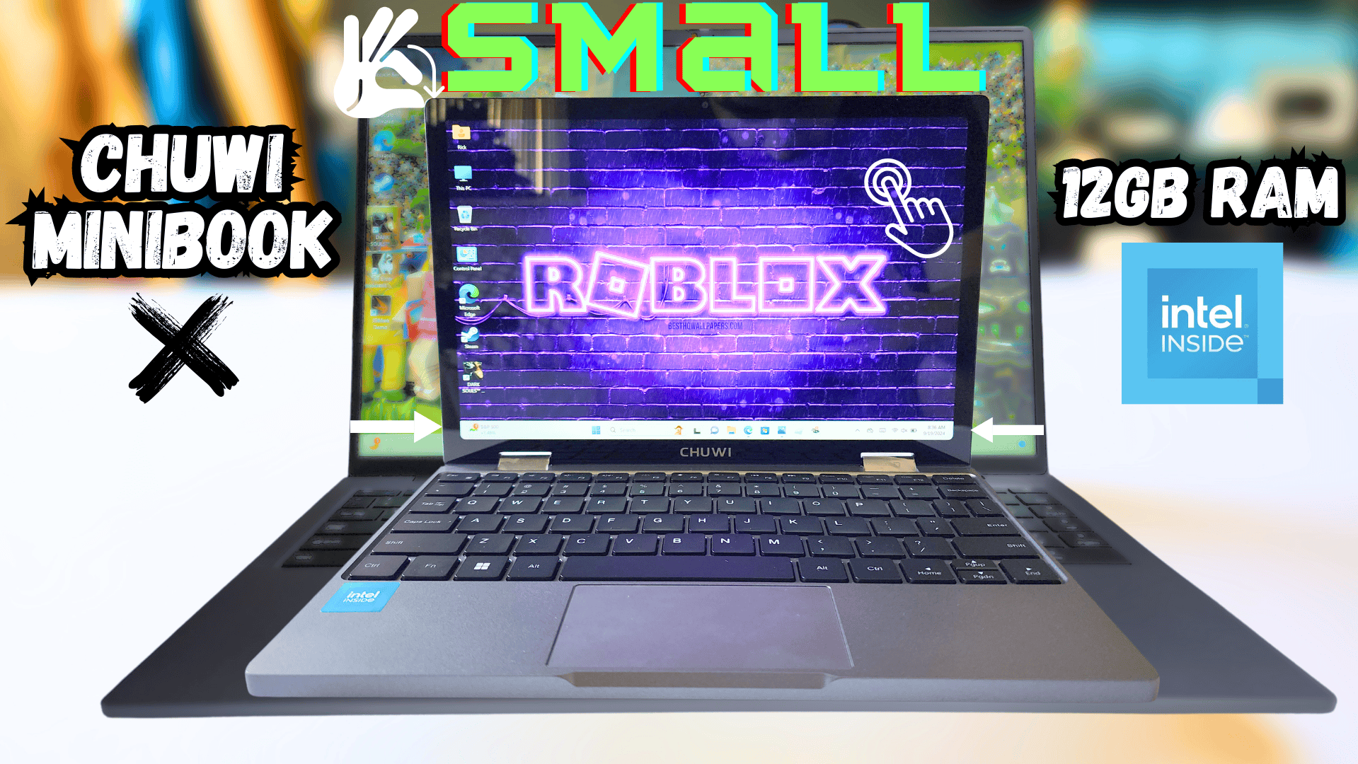 Watch CHUWI Minibook X Windows 11 Laptop Overview And Gameplay! on