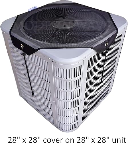 Miniatura 9 de MODERN WAVE - 2 (dos) cubiertas centrales de aire acondicionado para unidades exteriores de 32 x 32 pulgadas - 1 (una) cubierta superior universal