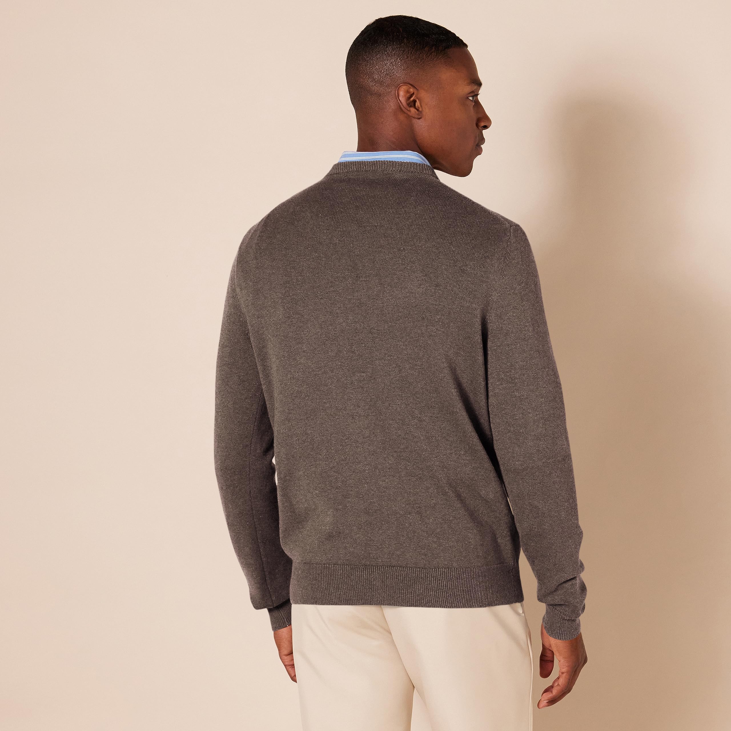 Amazon Essentials Hombre Jersey con Cuello en V (Disponible en Tallas Grandes y Altas)