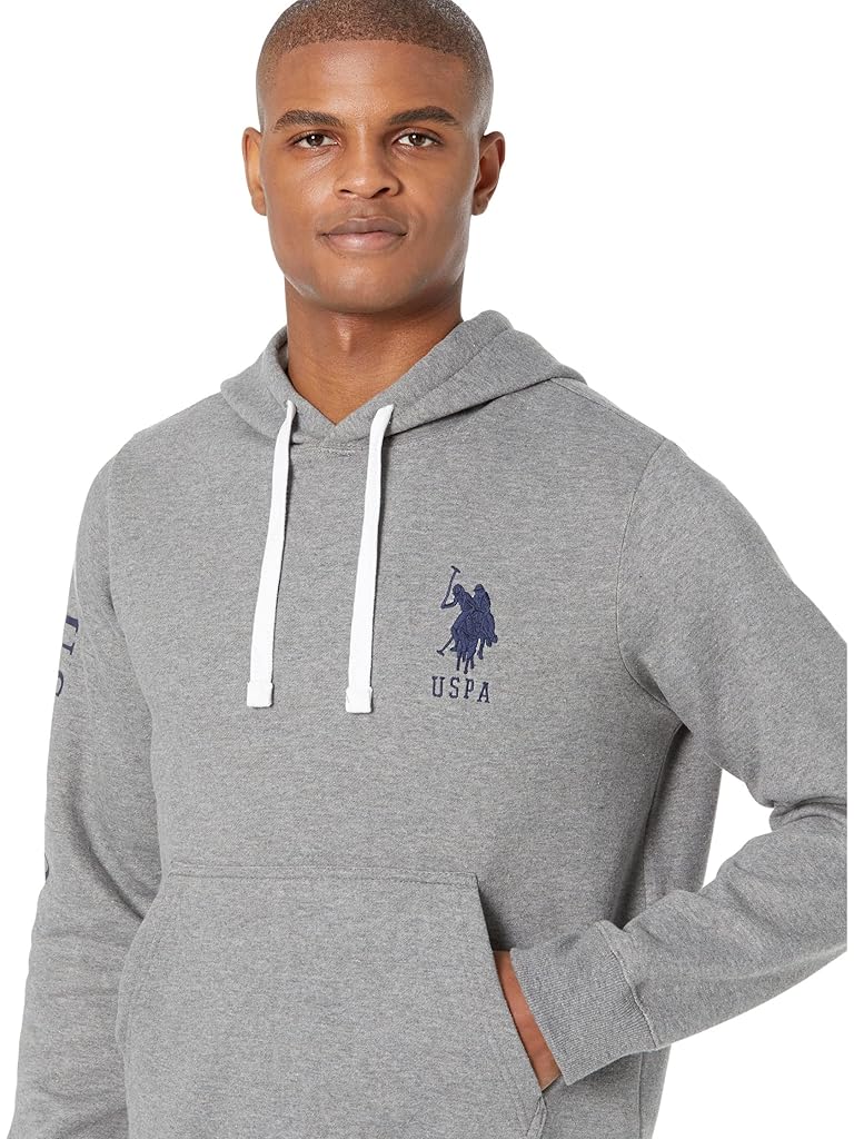 U.S. POLO ASSN. Popover Fleece Hoodie w/ Print