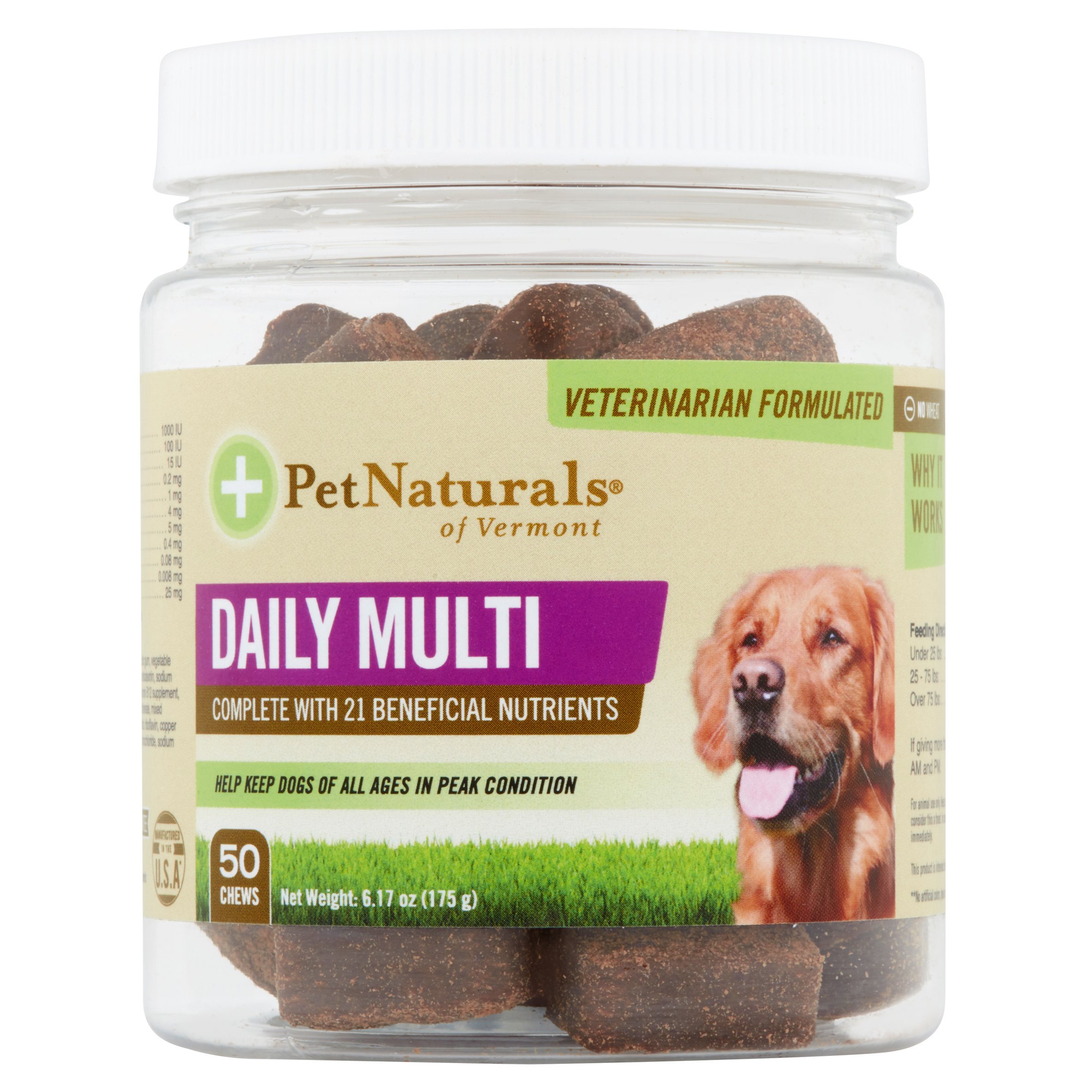 Pet Naturals of Vermont - Daily Multi For Dogs 50 Chew (S)