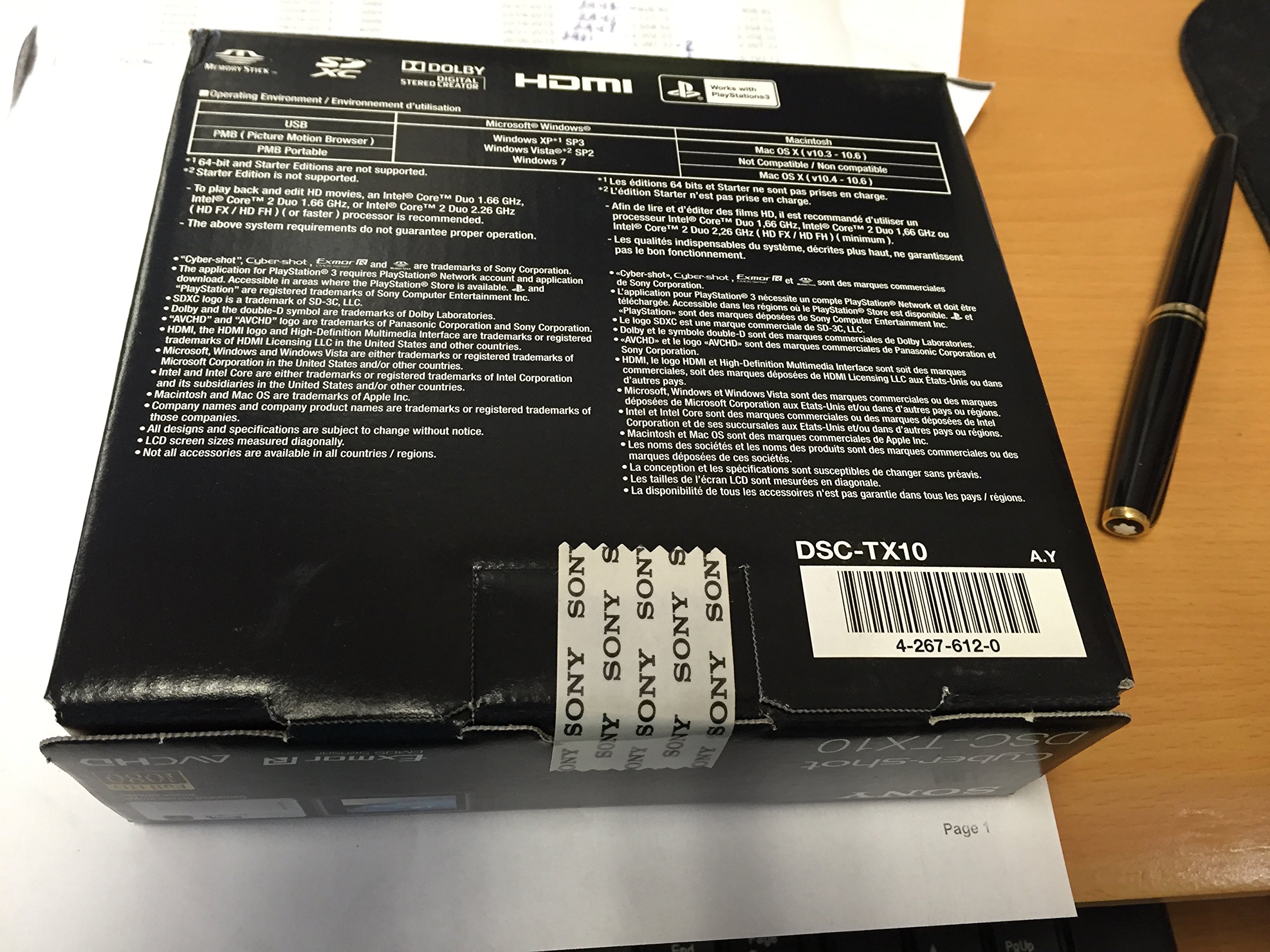 SONY ソニー Cyber-shot DSC-TX10 (？) ブラック Amazon.com : Sony Cyber-shot DSC-TX20 16.2 MP Exmor R CMOS Digital
