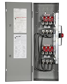 Siemens （シーメンス）　Da Siemens DTF323 100-Amp 3 Pole 240-volt 3 Wire Fused Double