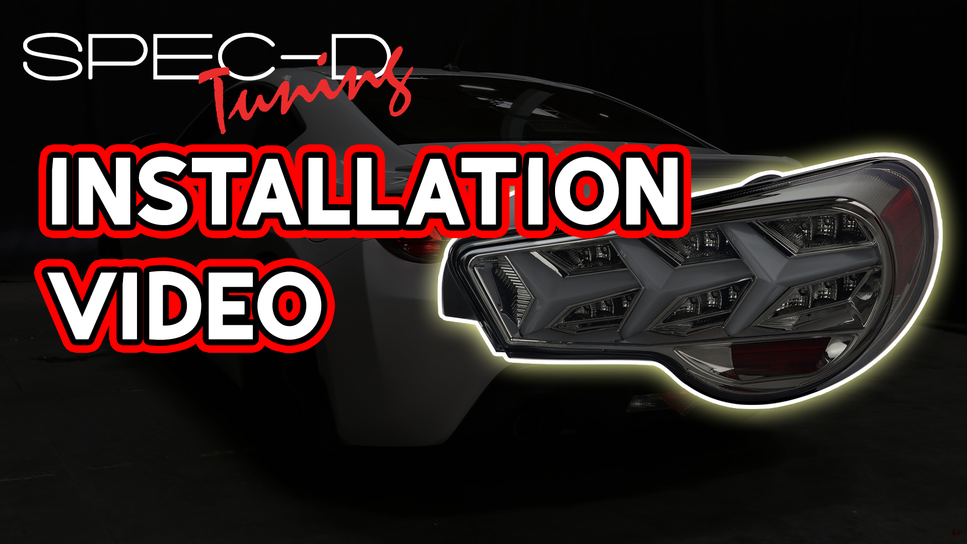 Amazon.com: SPEC-D TUNING Jet Black LED Tail Lights+Sequential LED