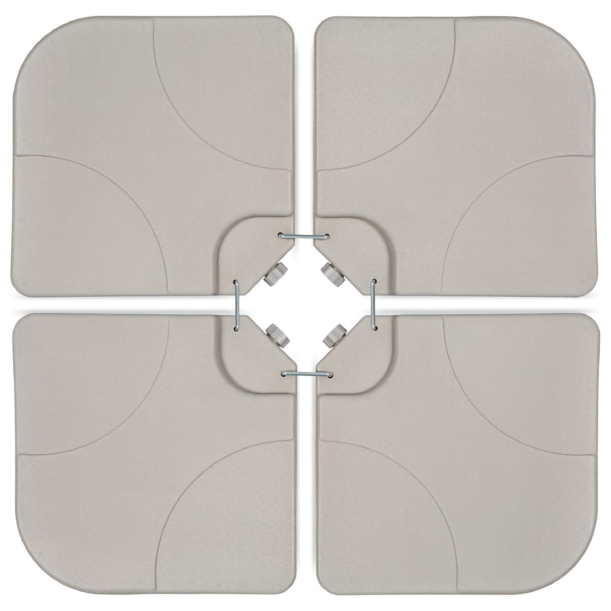 Buy Best Choice Products 4Piece HeavyDuty Cantilever Offset Patio