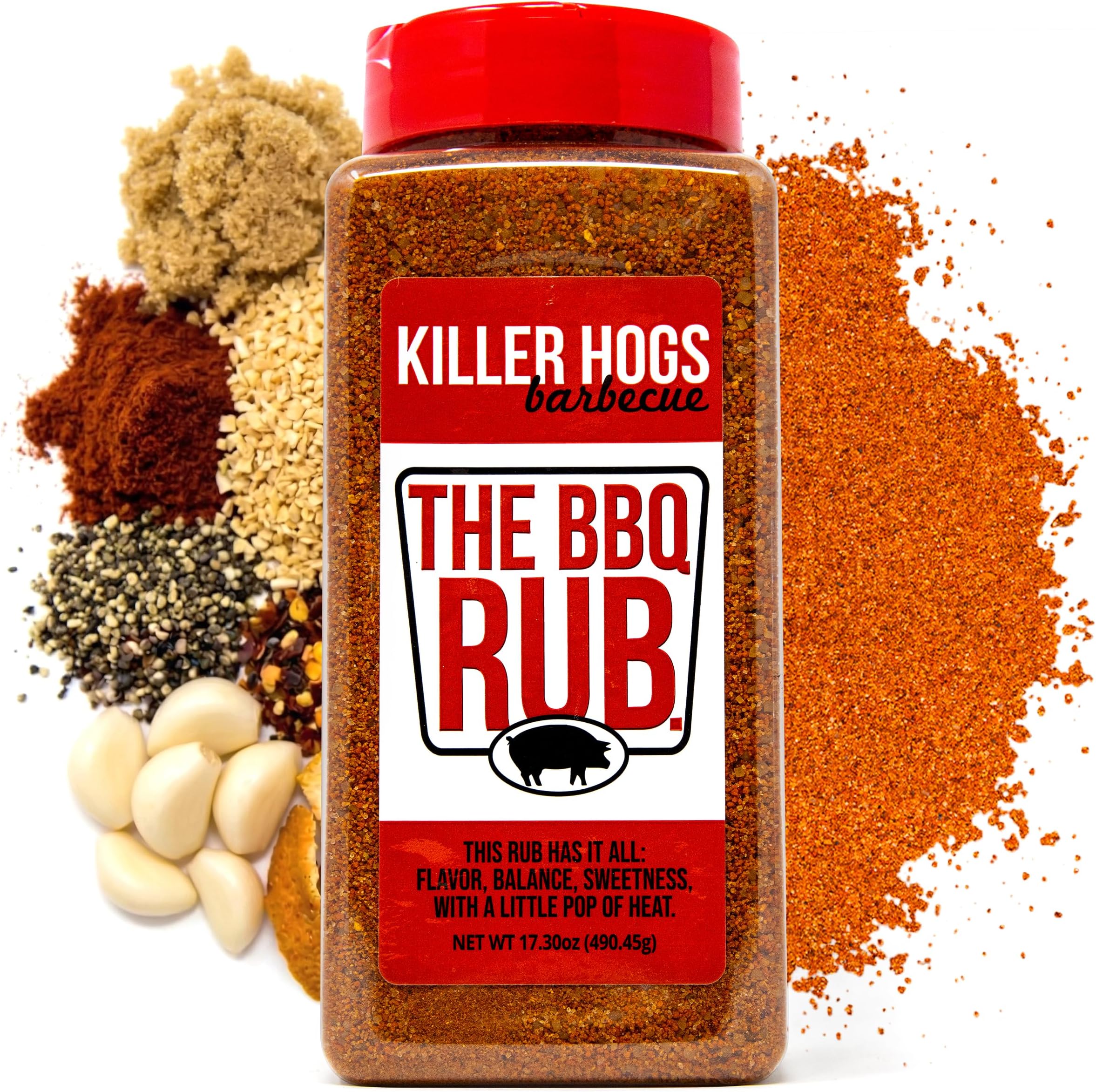 Killer Hogs The BBQ Rub | Championship Grill Seasoning for Beef, Steak, Burge...