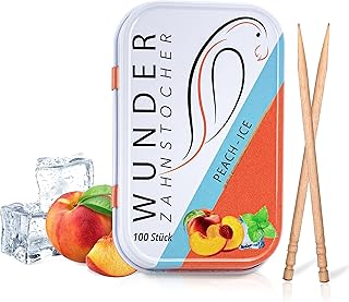 Sponsored Ad - Wonder Toothpick - Flavored toothpicks - Chewing Gum Plastic-Free - Stop Nail Biting - Fresh Breath with Fl...