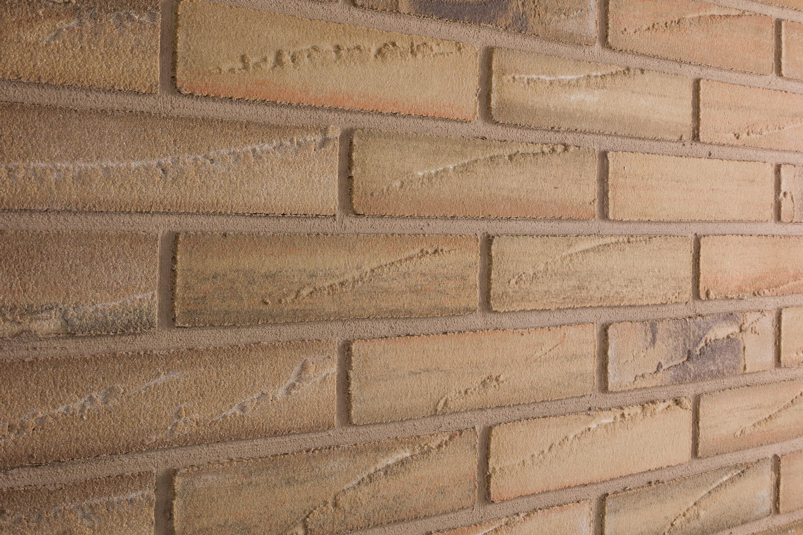 ELASTOLITH Corsica 99281 Flexible Facing Brick, Industrial Red, 50 x 210 mm