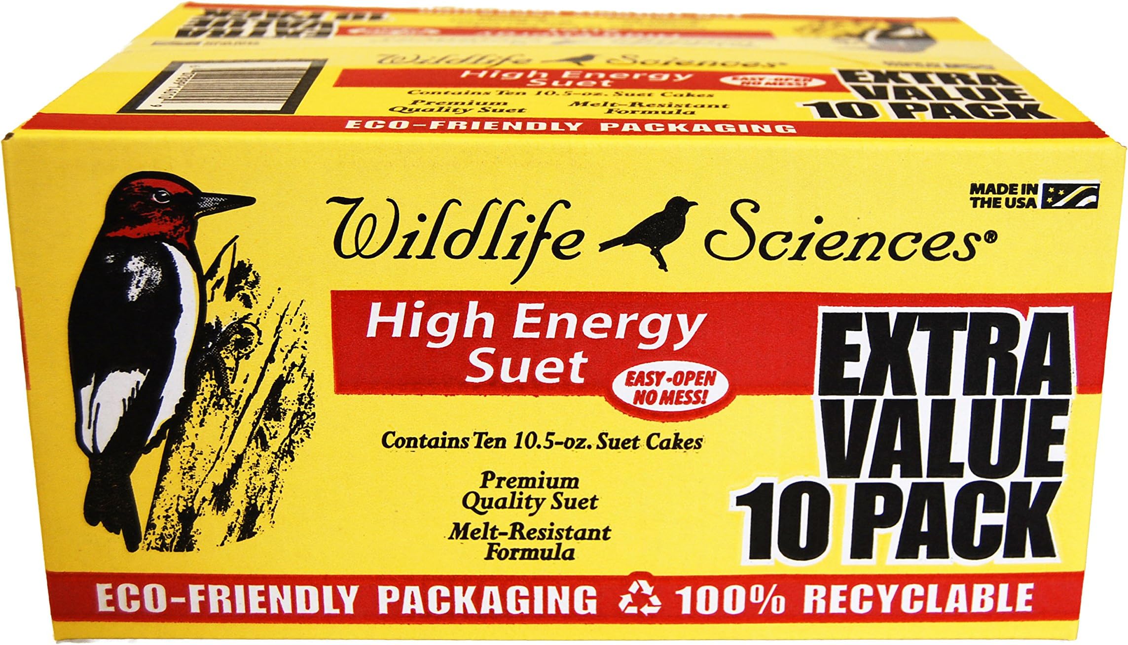 High Energy Suet Cake 10 Pack